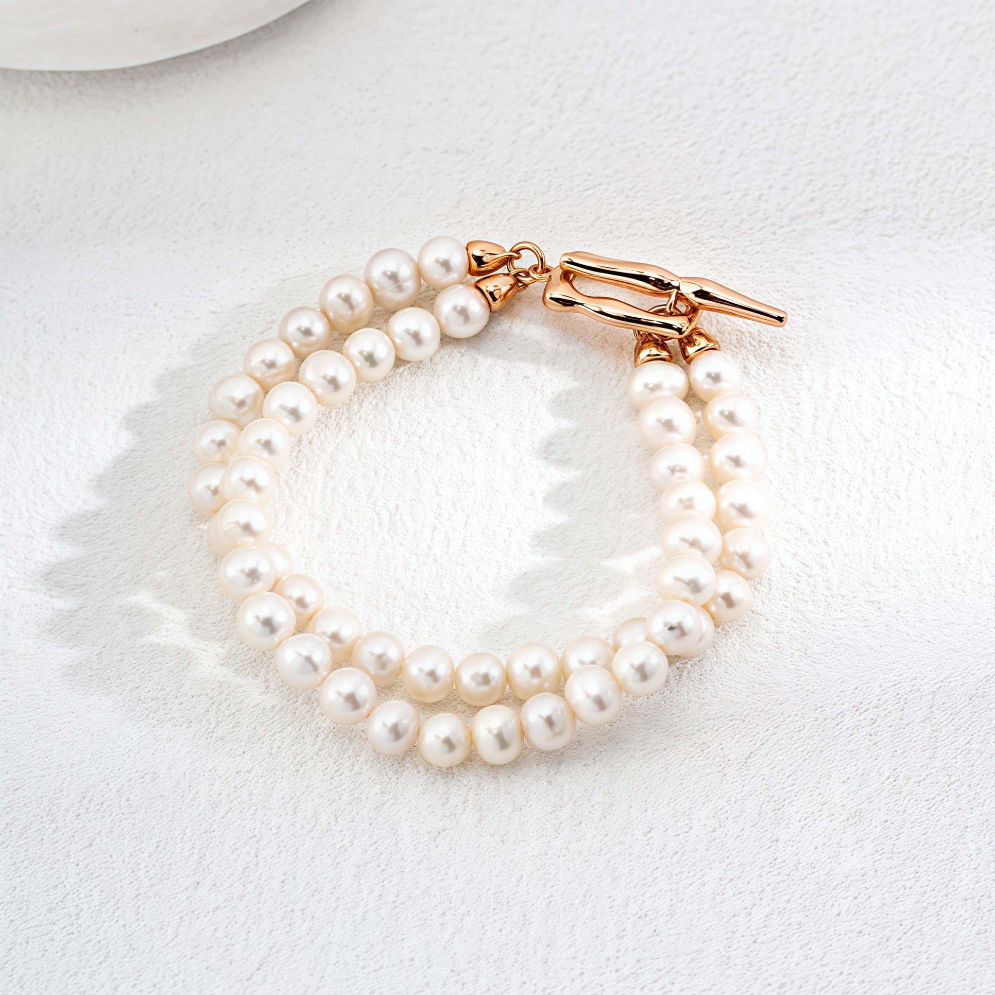 925 Silver Natural Pearl Bracelet - Minimalist & Elegant